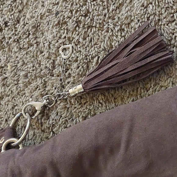 Bella Russo Suede handbag Tote Purse NEW - Picture 3 of 6